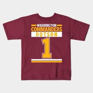 Washington Commanders Dotson 1 Edition 1 Kids T-Shirt